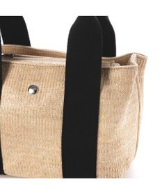 UNBILLION カシュカシュ cachecache / 雑材風テープハンドルパーテーショントート