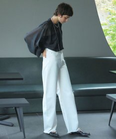 NAVE 【×NAVE】SERGE de bleu × NAVE カーブワイドデニム