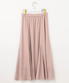 ANY SIS 【撥水】サテンナローフレア スカート