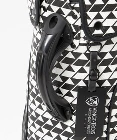 23区GOLF 【UNISEX】フラッグ総柄キャディバッグ　他と被らないデザイン