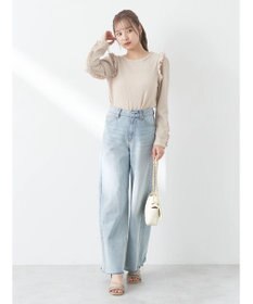 earth music&ecology シャーリングカットプルオーバー