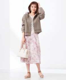 ANY SIS L 【洗える】エンブロイダリーフレアスリーブ ブラウス