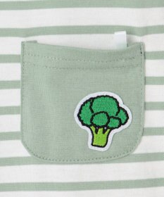 ANY KIDS 【ke ke ke】GOOD MORNING 長袖ボーダーＴシャツ