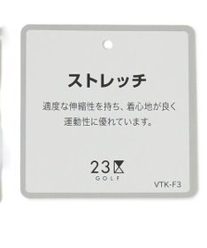 23区GOLF 【WOMEN】【撥水・ストレッチ】ニット×中綿ブルゾン