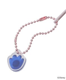 Green Parks スティッチ／チャーム付きラメビニールポーチ