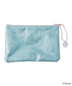 Green Parks スティッチ／チャーム付きラメビニールポーチ