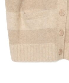 JOSEPH ブラッシュドストライプカーディガン