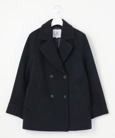 J.PRESS LADIES L Jackal 140sソフトメルトン Pコート