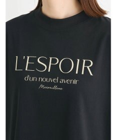 Green Parks 汗染み防止フレンチスリーブロゴＴシャツ