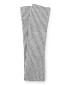 UNFILO 【WEB/一部店舗限定】ふわふわニット アームウォーマー グレー