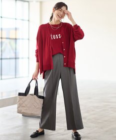 ANY L ゆるＶネックカーディガン