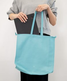 blancle シュリンクレザー スクイーズビッグトート