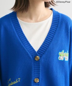 Green Parks トイストーリー／ワッペンショート丈カーディガン