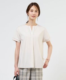 J.PRESS LADIES プレーティングジャージー チュニック丈 カットソー
