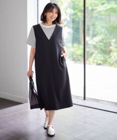 ANY 【接触冷感】クロップド丈半袖Tシャツ