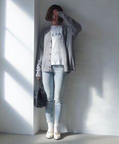 WEGO 【WEB限定/2025年秋冬新作//洗濯可/MLサイズ展開/ユニセックス着用ITEM】ドロップショルダーカーディガン