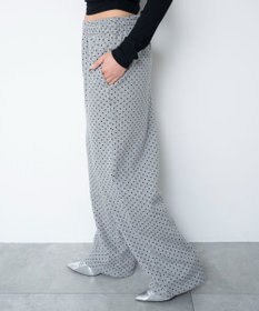 WEGO 【ウエストゴム/XSSMサイズ展開】スウェットワイドパンツ