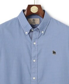 J.PRESS MEN このさりげなさが大人気【IVY COLLECTION】【UNISEX】バックブルチェックガーメントダイ シャツ / B.D.