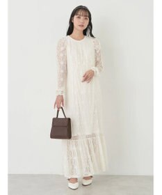 earth music&ecology 総レースワンピース