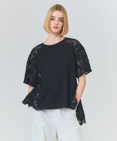 GRACE CONTINENTAL バックレース天竺トップ