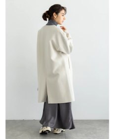 Te chichi ウールメルトンノーカラーロングコート《2025winter catalog item》