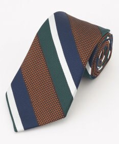 J.PRESS MEN 【JAPANESE SILK FRESCO TIE COLLECTION】マルチストライプ ネクタイ