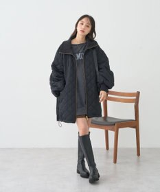 earth music&ecology キルティングバルーンコート