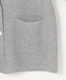 J.PRESS LADIES Vis/Peスパーク ハーフスリーブ ニットジャケット