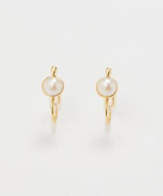 Phoebe 【痛くないシリーズ】パワーストーンライトフィットイヤリング　パール