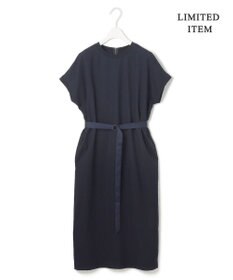 ICB L 【WEB限定・接触冷感・UVケア・速乾・防シワ・洗える】 FluidBackSatin  ワンピース