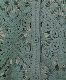 Green Parks ・ＳＵＧＡＲ　ＳＰＯＯＮ　２ｗａｙクロシェカーディガン