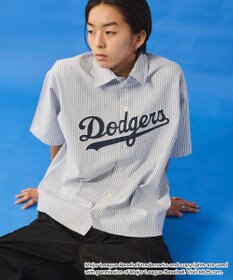 WEGO 【ユニセックス着用ITEM】別注MLBストライプグラフィックシャツ（SS）