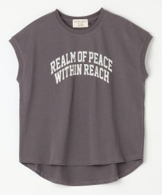 ANY 【接触冷感/UVケア】ノースリーブロゴTシャツ