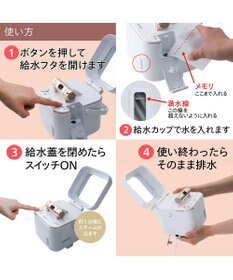 YAMATO テーブル＆キッチン 【TWINBIRD】フェイススチーマー  ホワイト  SH-2787PW