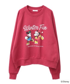 Green Parks ミッキー＆フレンズ／半起毛裏毛プルオーバー