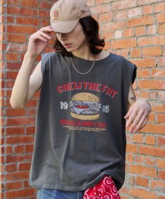 WEGO 【ユニセックス着用ITEM/MLサイズ展開】グラフィックBIGノースリーブ