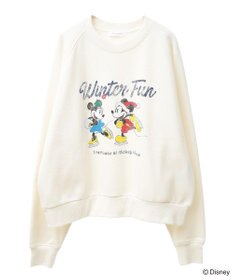 Green Parks ミッキー＆フレンズ／半起毛裏毛プルオーバー