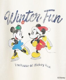 Green Parks ミッキー＆フレンズ／半起毛裏毛プルオーバー