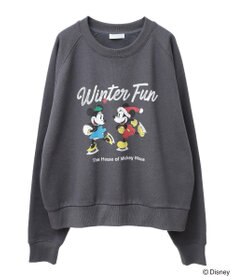 Green Parks ミッキー＆フレンズ／半起毛裏毛プルオーバー