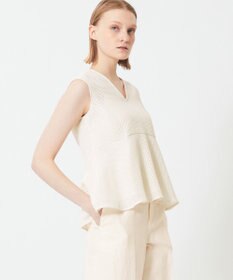 BEIGE， 【S-size】PINE / ペプラムブラウス