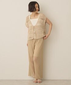 AMERICAN HOLIC ラメプリーツパンツ