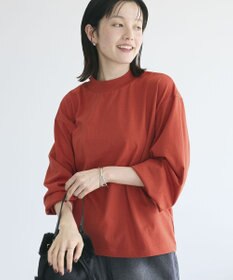 CRAFT STANDARD BOUTIQUE モックネックリングドット長袖プルオーバー