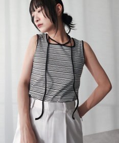 Green Parks チョーカー付きタンクトップ