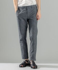 JOSEPH HOMME 新柄【洗える/ストレッチ/シワになりにくい/セットアップ対応可】クールドッツストレッチ テーパードパンツ / CITY