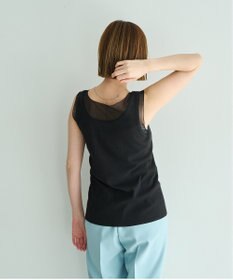 YECCA VECCA チュールMIXリブインナー