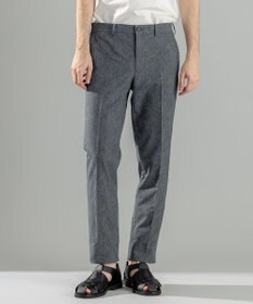 JOSEPH HOMME 新柄【洗える/ストレッチ/シワになりにくい/セットアップ対応可】クールドッツストレッチ テーパードパンツ / CITY