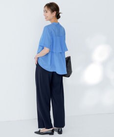 uncrave 【撥水・UVカット・接触冷感・洗濯機洗い可】クールタッチツイル ストレートパンツ