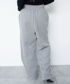 WEGO 【ウエストゴム/XSSMサイズ展開】スウェットワイドパンツ