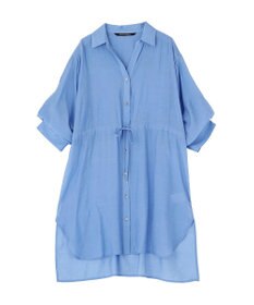 YECCA VECCA シアー2way袖バルーンチュニック