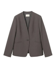 ANY SIS 【WEB・一部店舗限定】ウーステッドエステル カラーレスジャケット